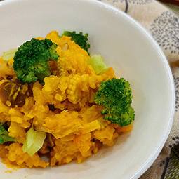 大侑-BUYDEEM-多功能蒸燉鍋-北鼎-達人推薦-食譜分享-食譜-燉飯-義式餐廳-南瓜雞肉藜麥燉飯-低脂-高纖維