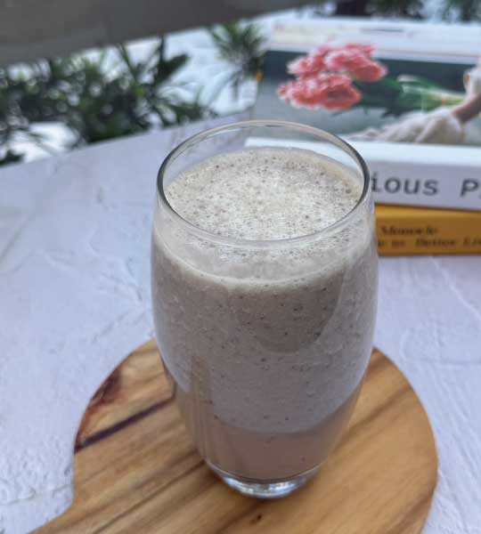 Vitamix-大侑-調理機-食譜-E320-高蛋白葡萄果昔-穀豆蛋白-維他顧-早餐