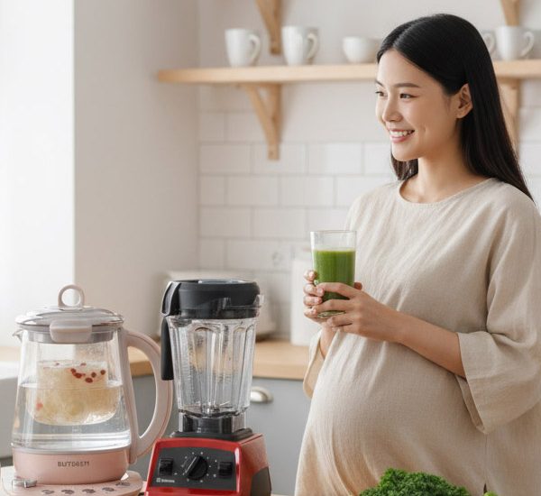 vitamix-調理機-精力湯-孕媽咪-綠拿鐵-孕婦-懷孕-健康-照護-飲食-北鼎-粉漾壺-