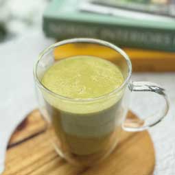 Vitamix-大侑-調理機-食譜-護眼-秋葵補氣綠拿鐵-穩血糖-長輩-顧腸胃-溫和-秋冬